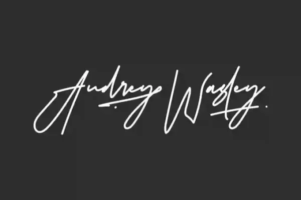 Audrey Wasley – Elegant Font