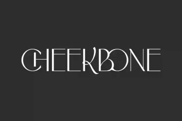 Cheekbone Display – A Bold Font