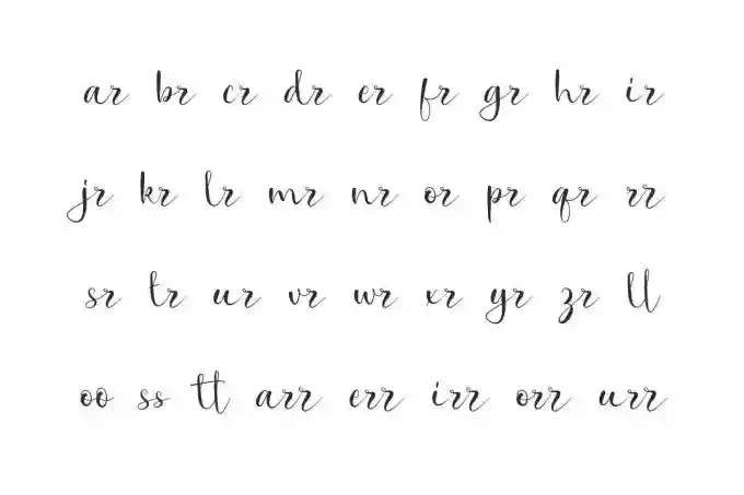 Serandani Calligraphy Font - Image 6