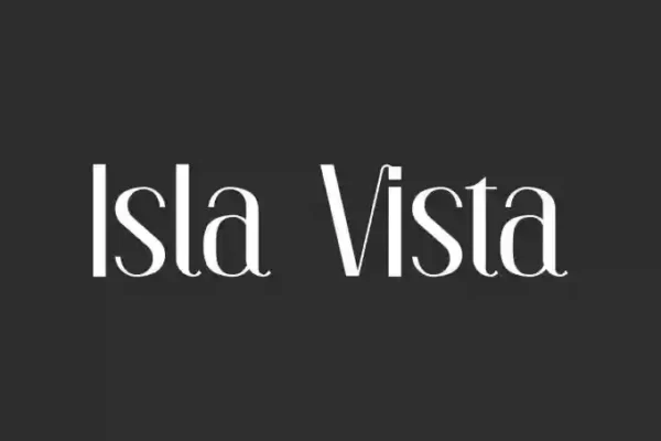 Isla Vista – Sans & Serif Font