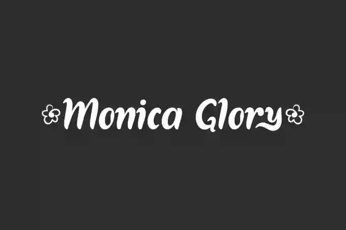 Monica Glory – A Handwriting Font