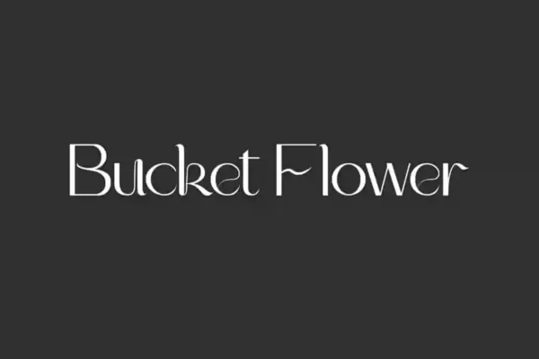Bucket Flower