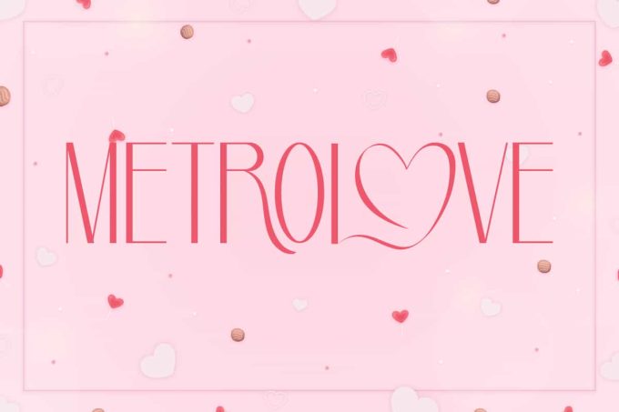 Metrolove Font - Image 9