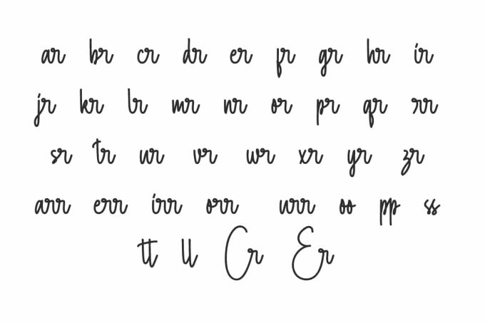 Croissant Cream Font - Image 6