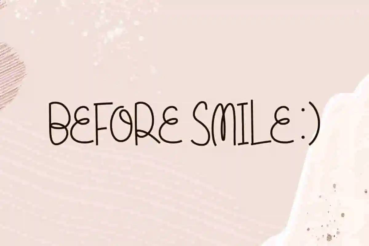 Before Smile