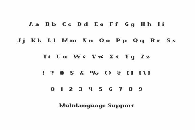 Black Cheese Font - Image 4