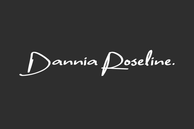 Dannia Roseline Font