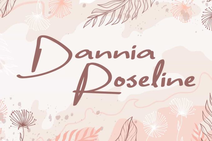 Dannia Roseline Font - Image 9