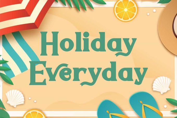 Holiday Everyday Font - Image 9