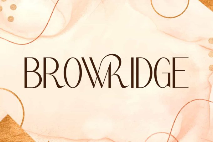 Browridge Font - Image 10