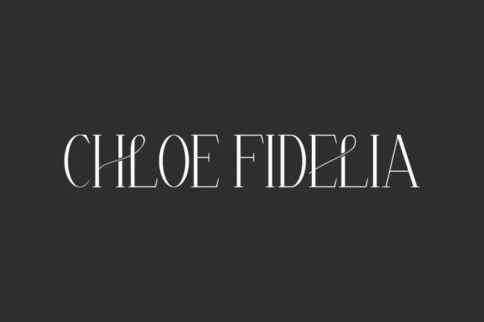 Chloe Fidelia Font