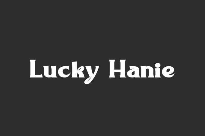 Lucky Hanie Font