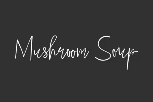Mushroom Soup
