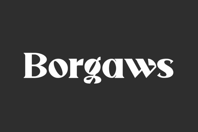 Borgaws Font