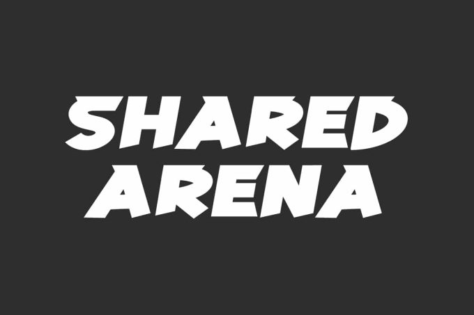 Shared Arena Font