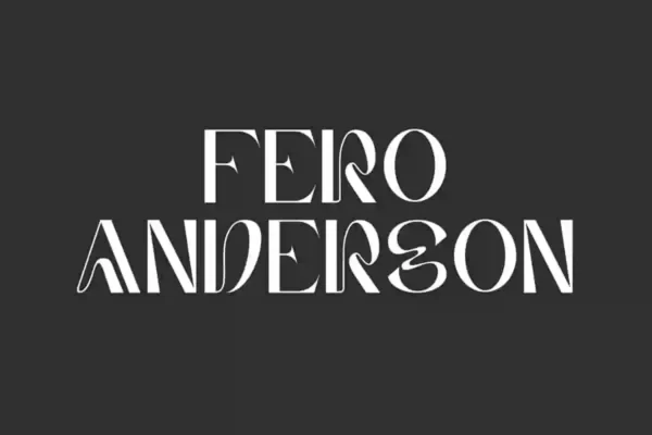 Fero Anderson Sans Serif Font